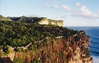 Steilk&uuml;ste am Uluwatu Tempel