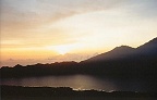 Sonnenaufgang am Batur