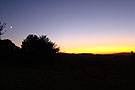 Abendstimmung auf unserer Terrasse