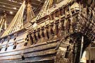 restauriertes Kriegsschiff - Vasa - im Vasamuseum Stockholm