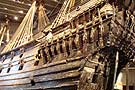 restauriertes Kriegsschiff - Vasa - im Vasamuseum Stockholm