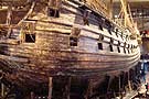 restauriertes Kriegsschiff - Vasa - im Vasamuseum Stockholm