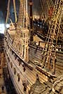 restauriertes Kriegsschiff - Vasa - im Vasamuseum Stockholm