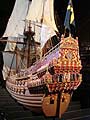 Modell des Kriegsschiff - Vasa - im Vasamuseum Stockholm