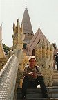Treppe zum Phra Pathom